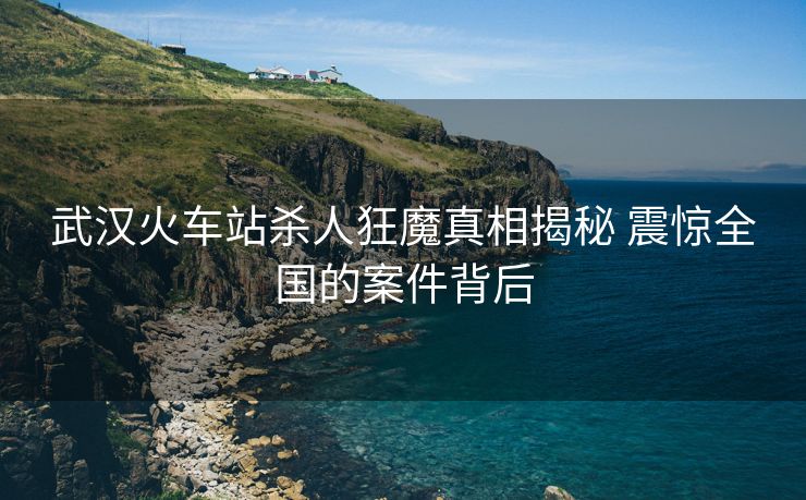 武漢火車站殺人狂魔真相揭秘 震驚全國(guó)的案件背后